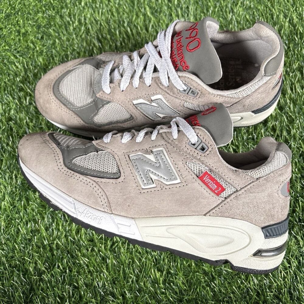 New Balance 990v2 Made USA 40th Anniversary Grey M990VS2 Men’s Size 5.5